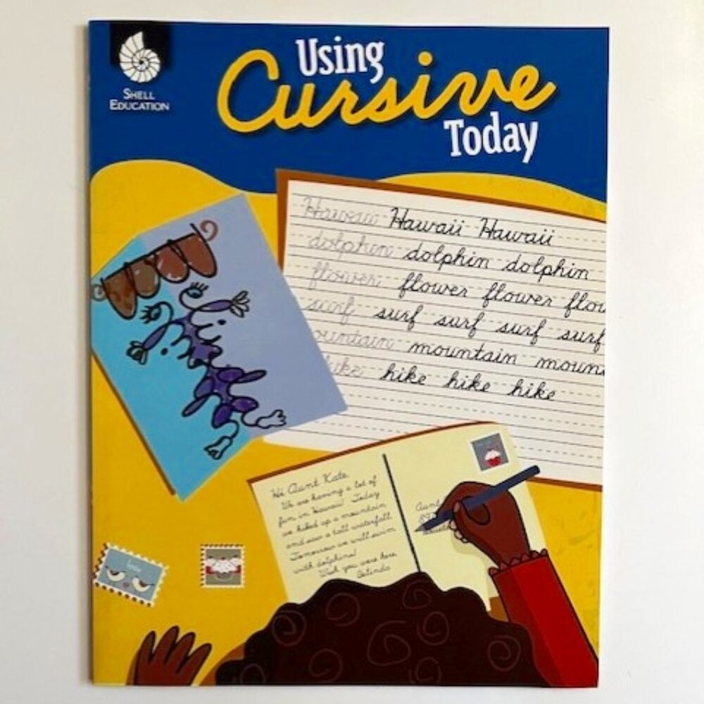*NEW - Using Cursive Writing Today by Shell Education - Paperback workbook